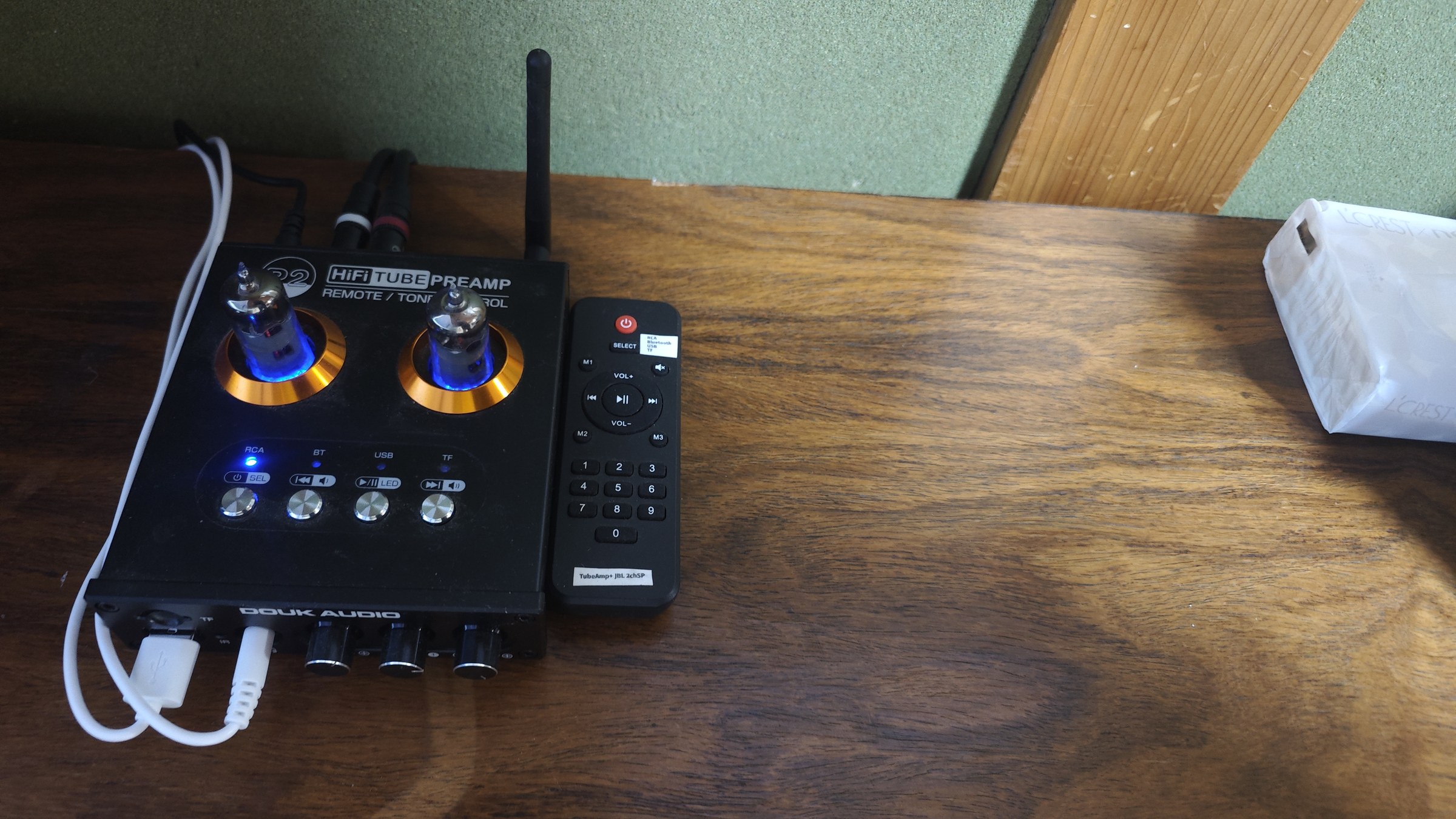 Bluetooth真空管アンプ