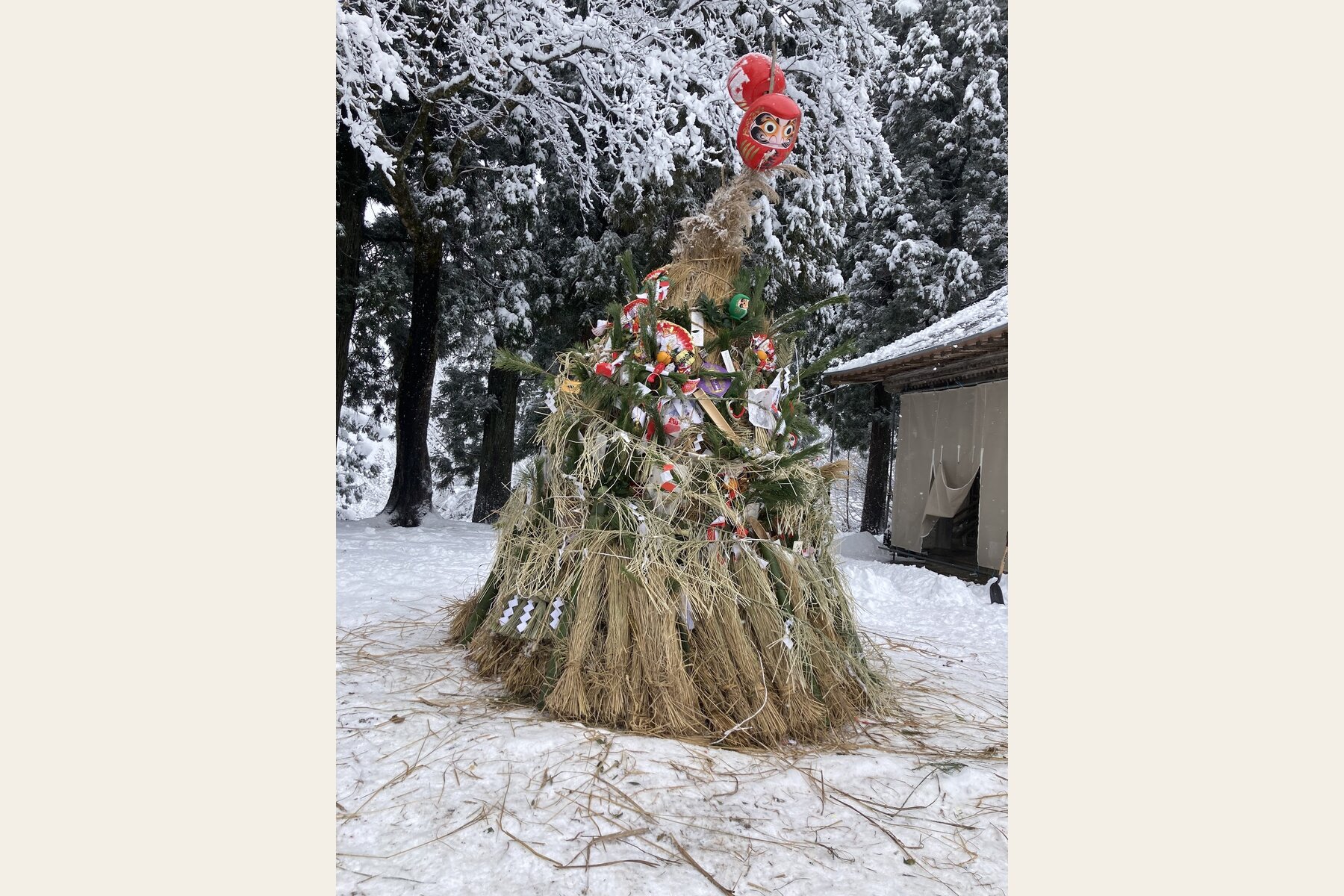 塞の神（2024 十日町市フォトコンテスト入賞作品／撮影: ホスト・簗田友子）